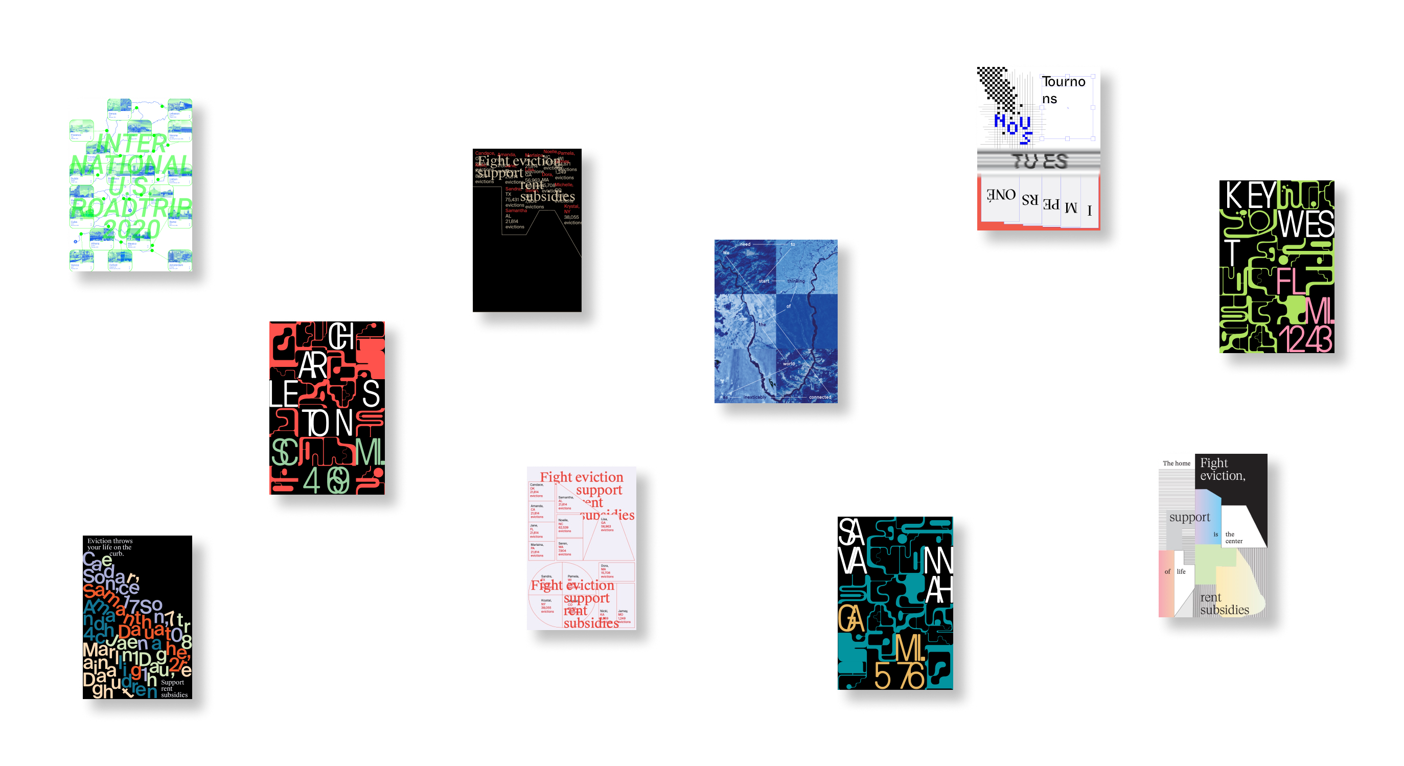 Posters about place